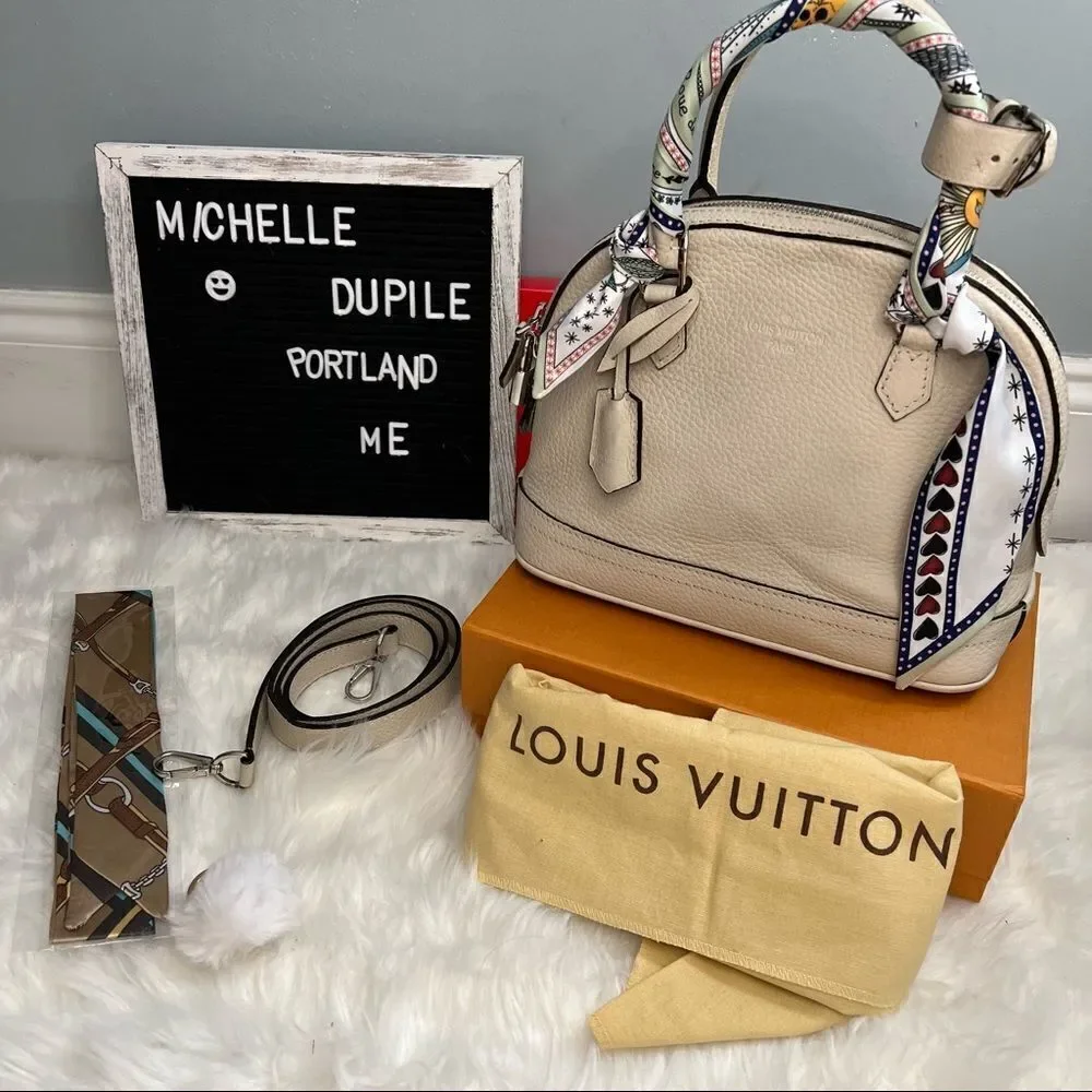 Louis vuitton ALMA PARnassea PPM TAURILLON LEATHER - Picture 1 of 17